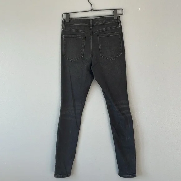 Athelta Sculptek Zip Ankle Stretch Skinny Jeans - Size 4 - carbon wash - Picture 5 of 13